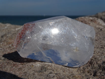 Quartz Arlequin Hématite - Cristaux - Colibri Minéraux et Bien-être
