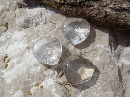 Quartz Cristal de Roche Coeur - Cristaux - Colibri Minéraux et Bien-être