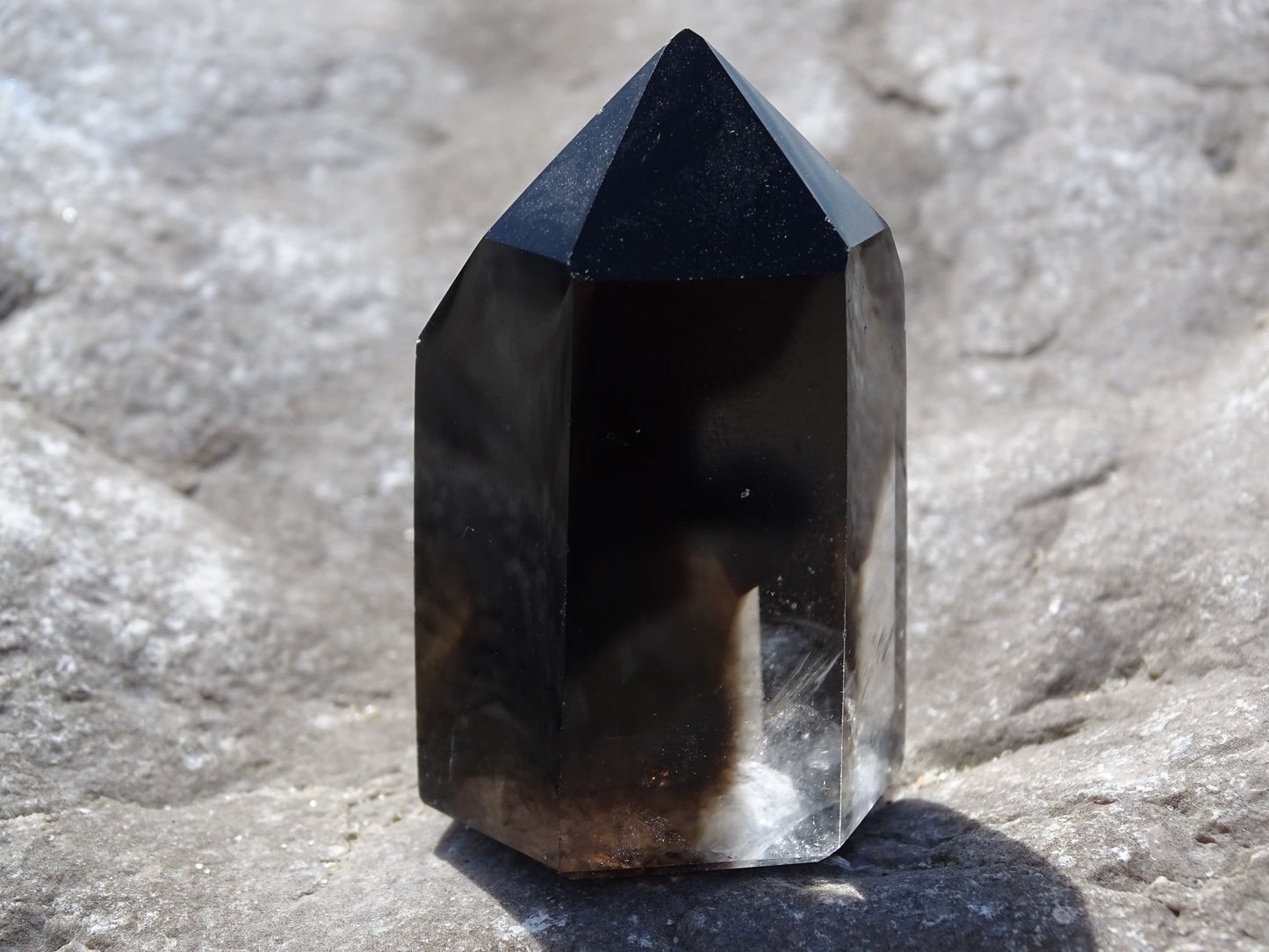 Quartz Fumé Bicolore - Cristaux - Colibri Minéraux et Bien-être