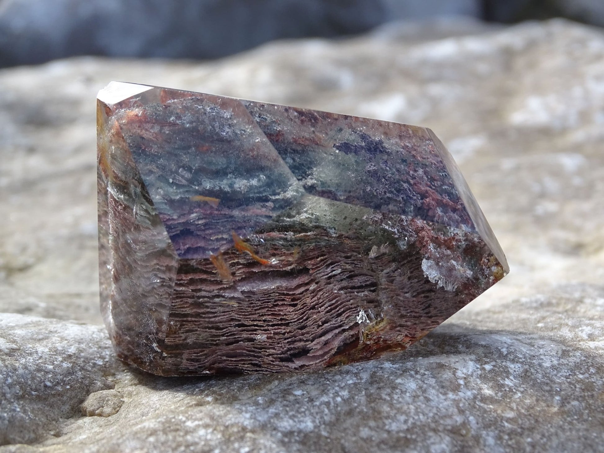 Quartz jardin - Cristaux - Colibri Minéraux et Bien-être