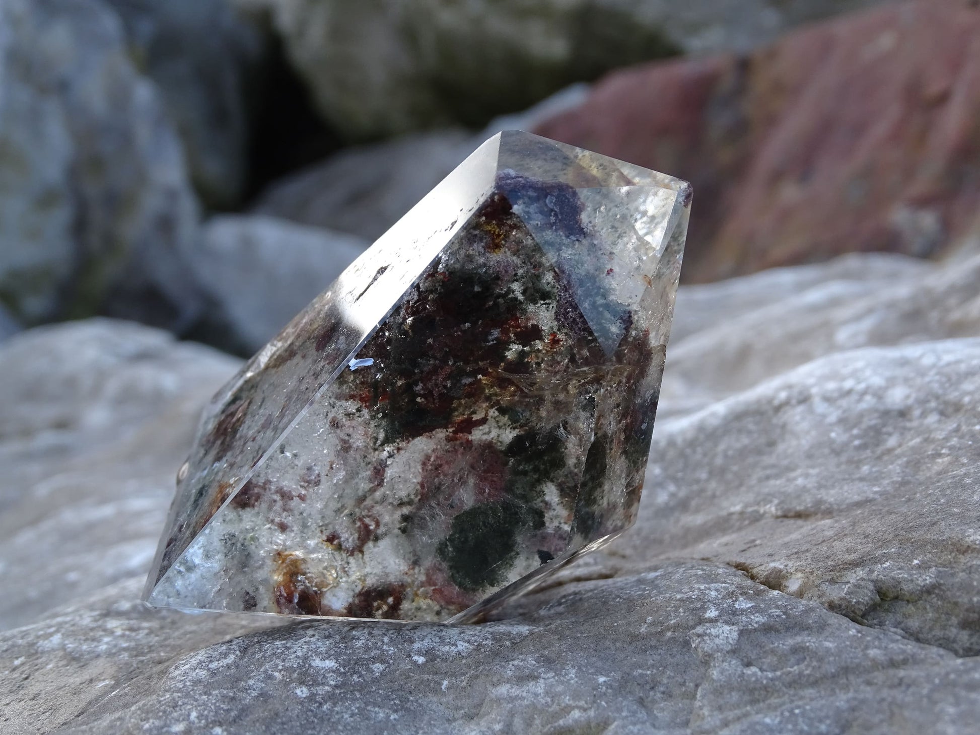 Quartz jardin - Cristaux - Colibri Minéraux et Bien-être