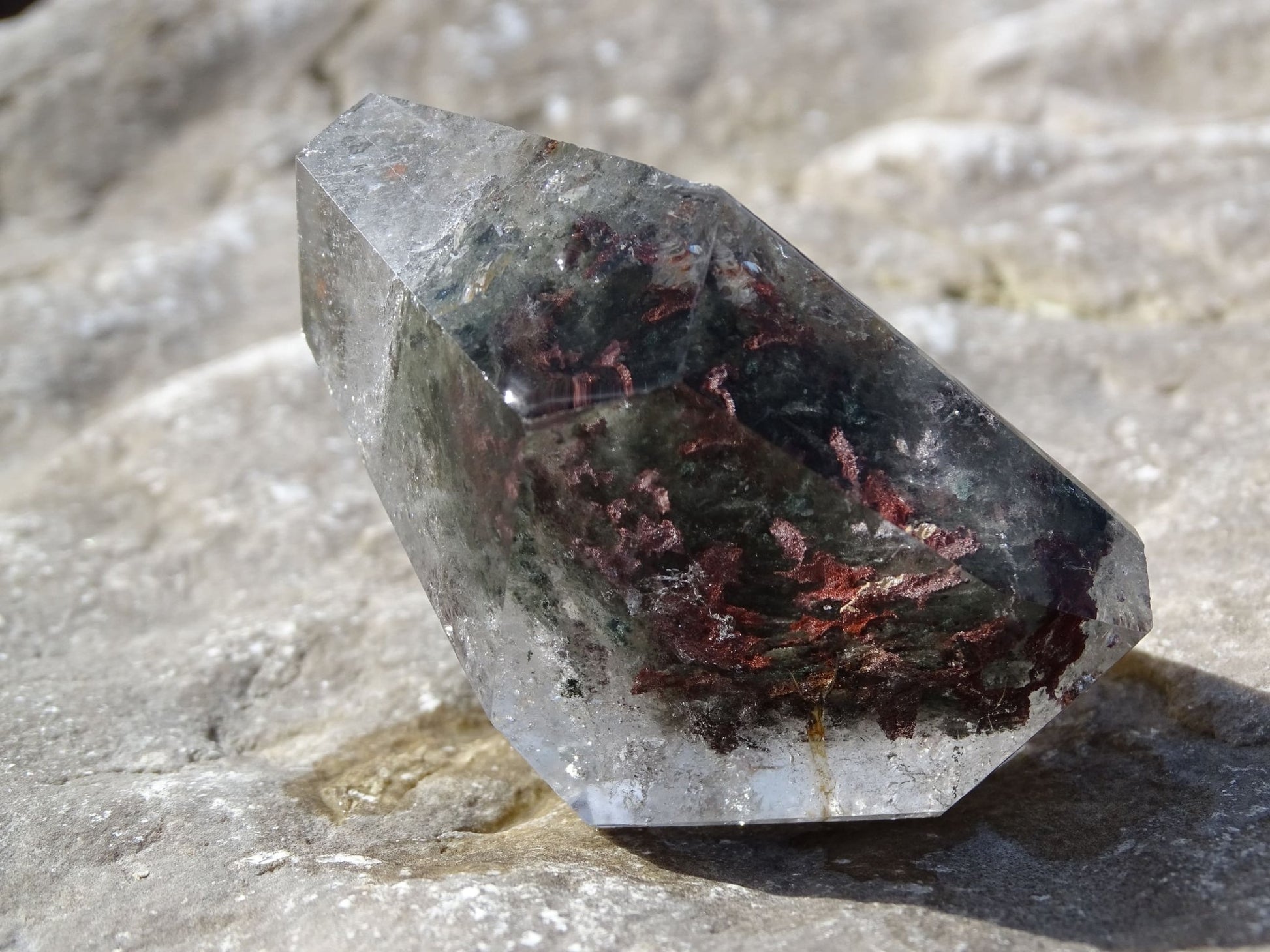 Quartz jardin - Cristaux - Colibri Minéraux et Bien-être
