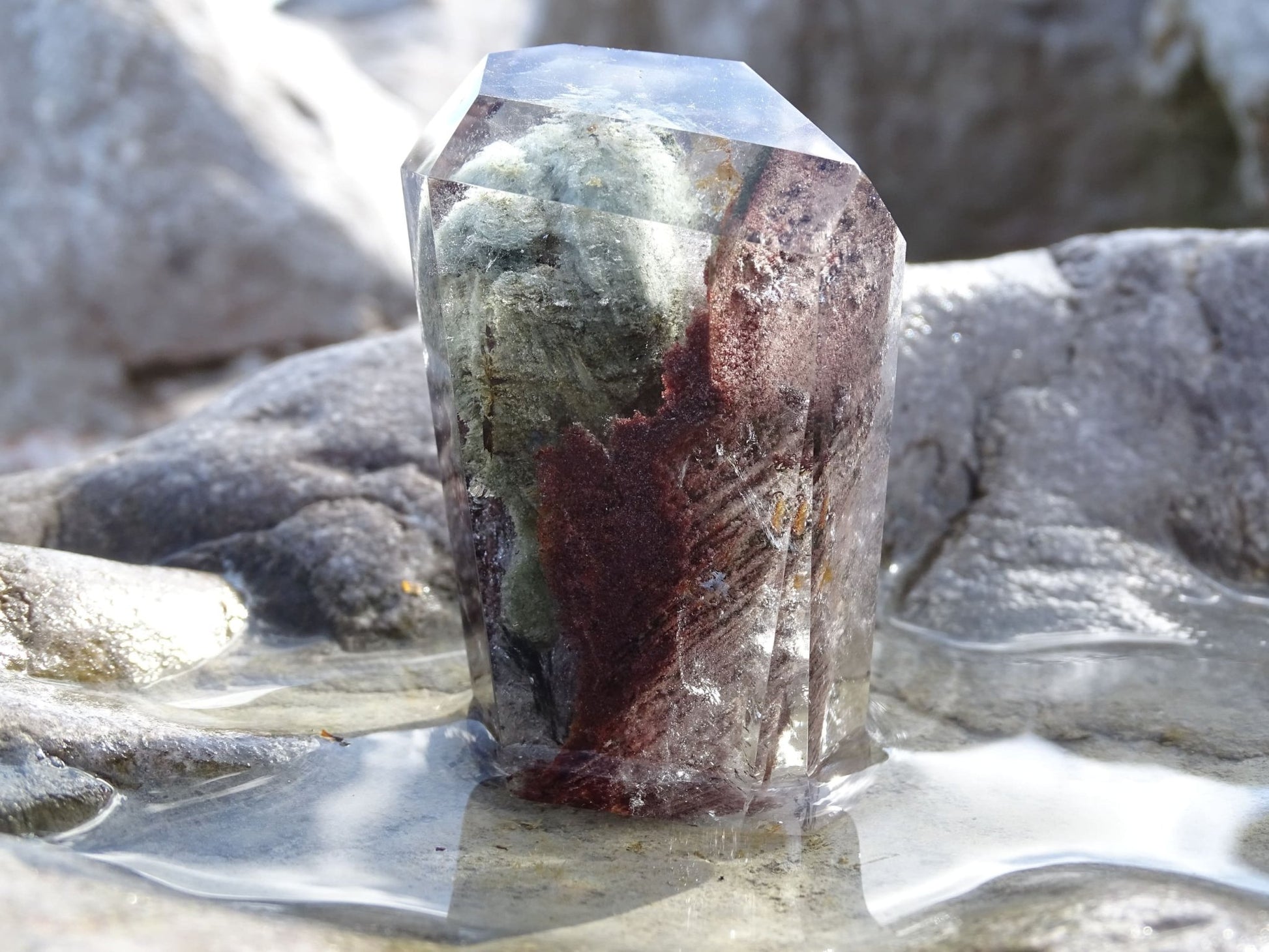 Quartz jardin - Cristaux - Colibri Minéraux et Bien-être