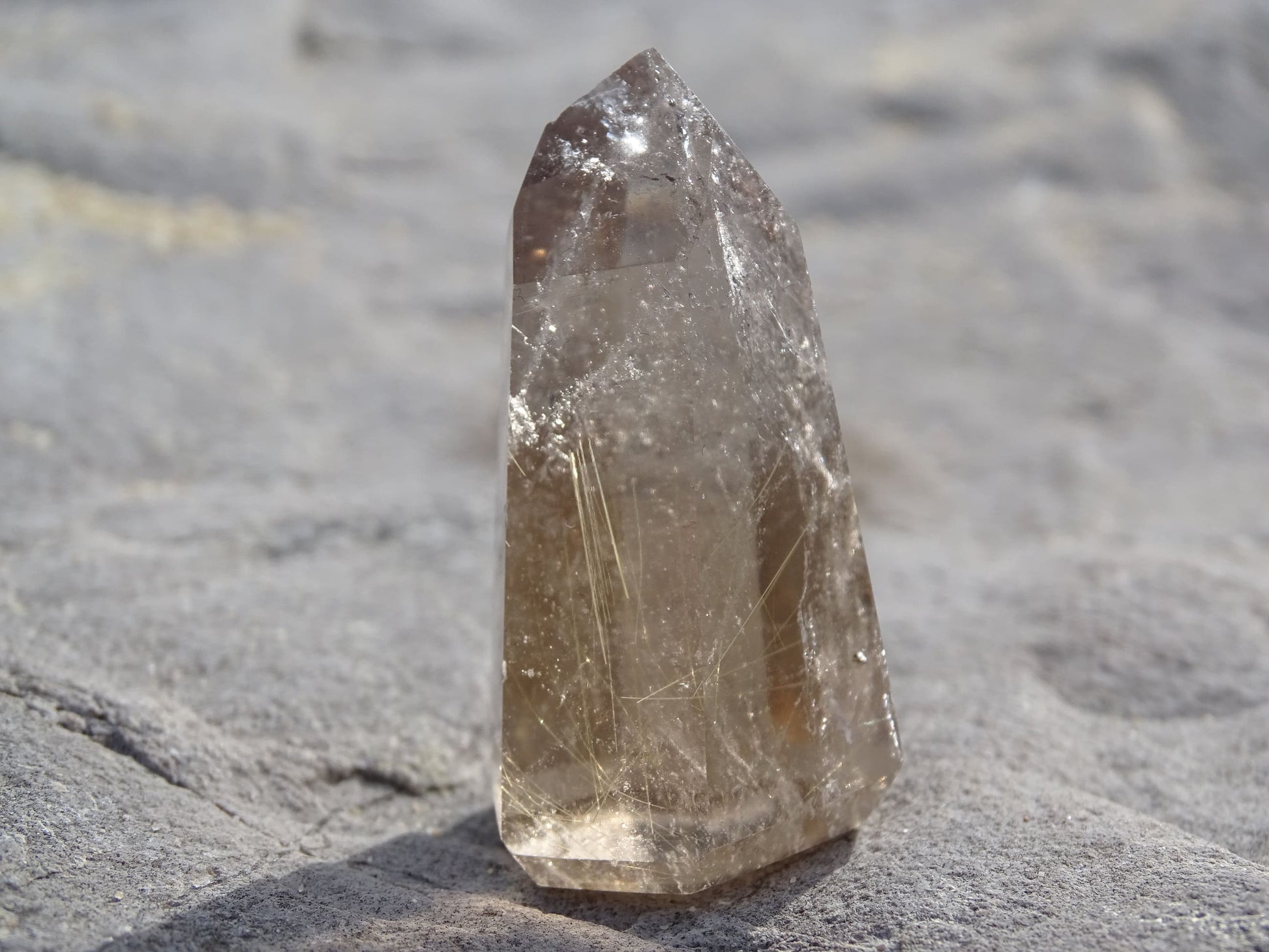 Quartz Rutile Forme Libre - Cristaux - Colibri Minéraux et Bien-être