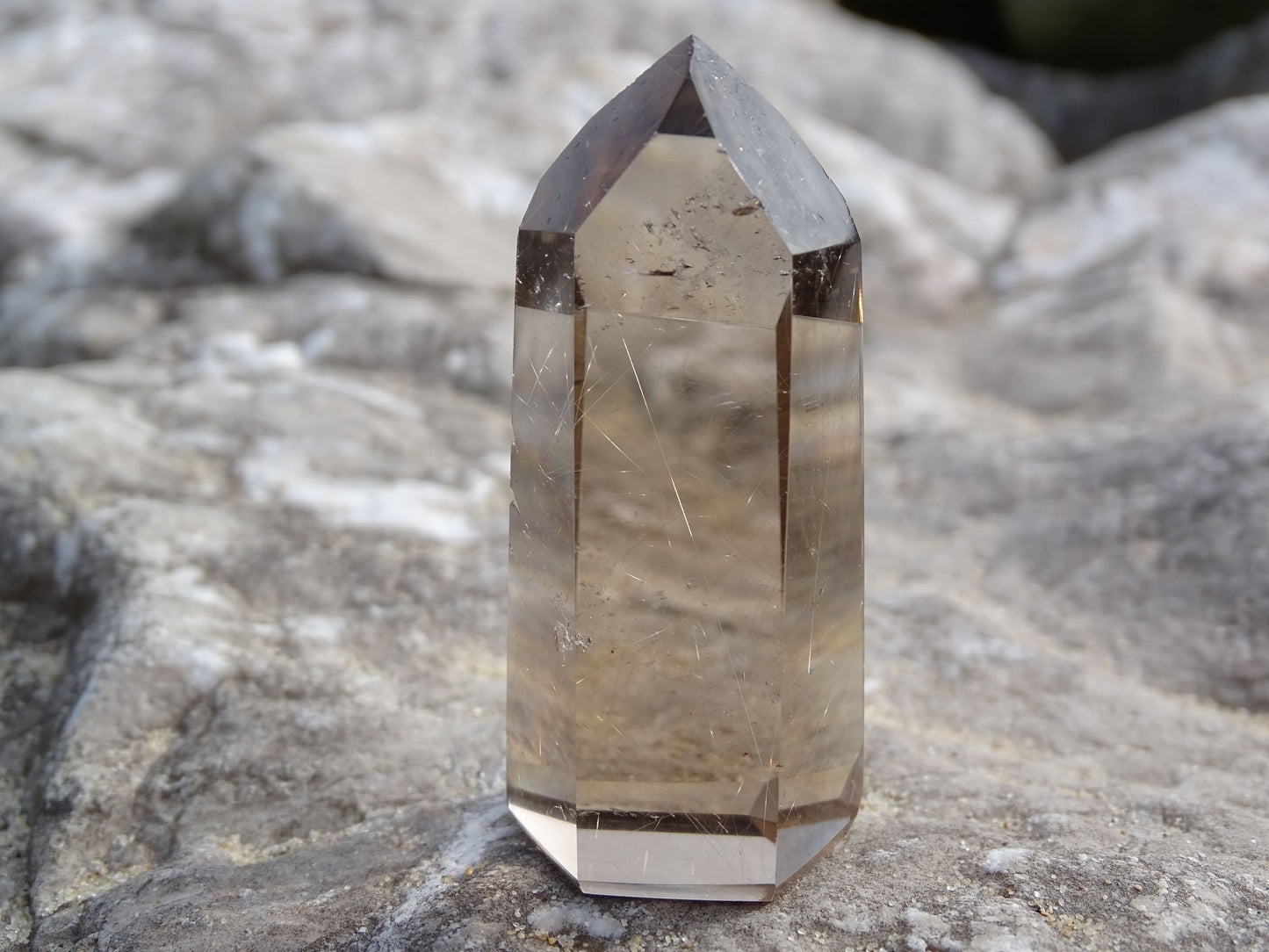 Quartz Rutile Forme Libre - Cristaux - Colibri Minéraux et Bien-être