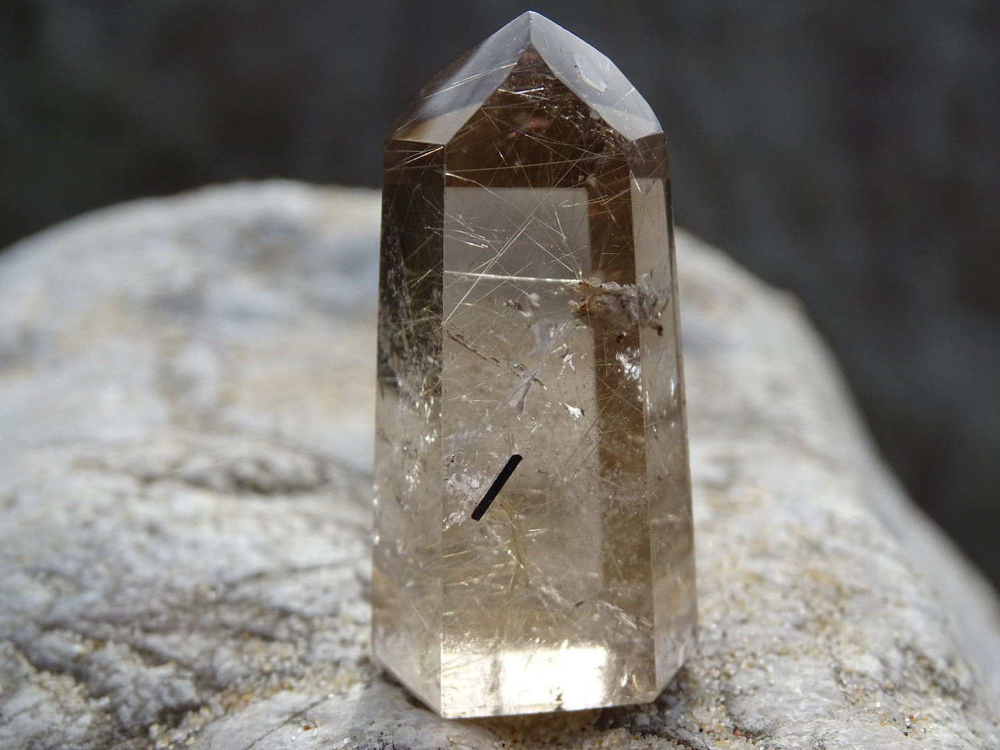 Quartz Rutile Forme Libre - Cristaux - Colibri Minéraux et Bien-être