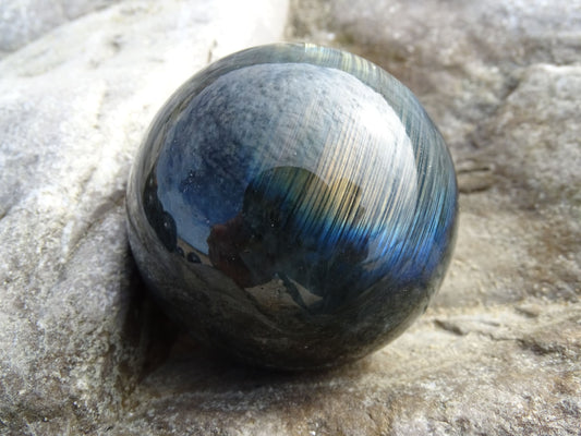 Sphère Labradorite - Pierres - Colibri Minéraux et Bien-être