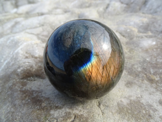 Sphère Labradorite - Pierres - Colibri Minéraux et Bien-être