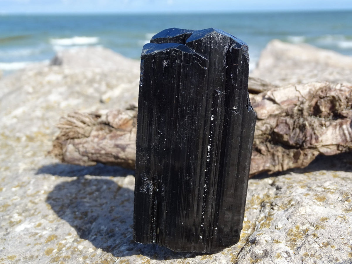 Tourmaline Noire Biterminée - Pierres - Colibri Minéraux et Bien-être
