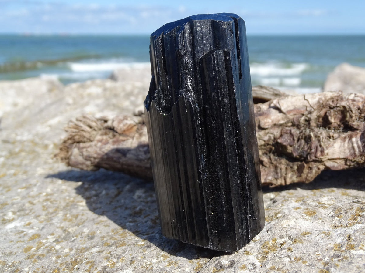 Tourmaline Noire Biterminée - Pierres - Colibri Minéraux et Bien-être